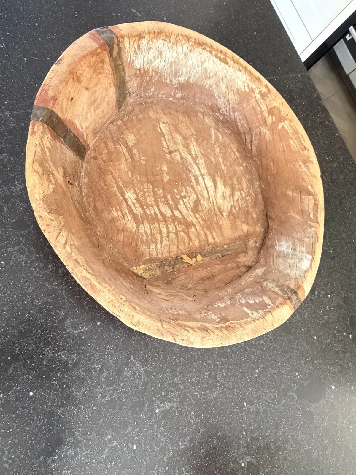 Olijfbak - Decoratief en Rustiek 44cm, Ophalen, Gebruikt