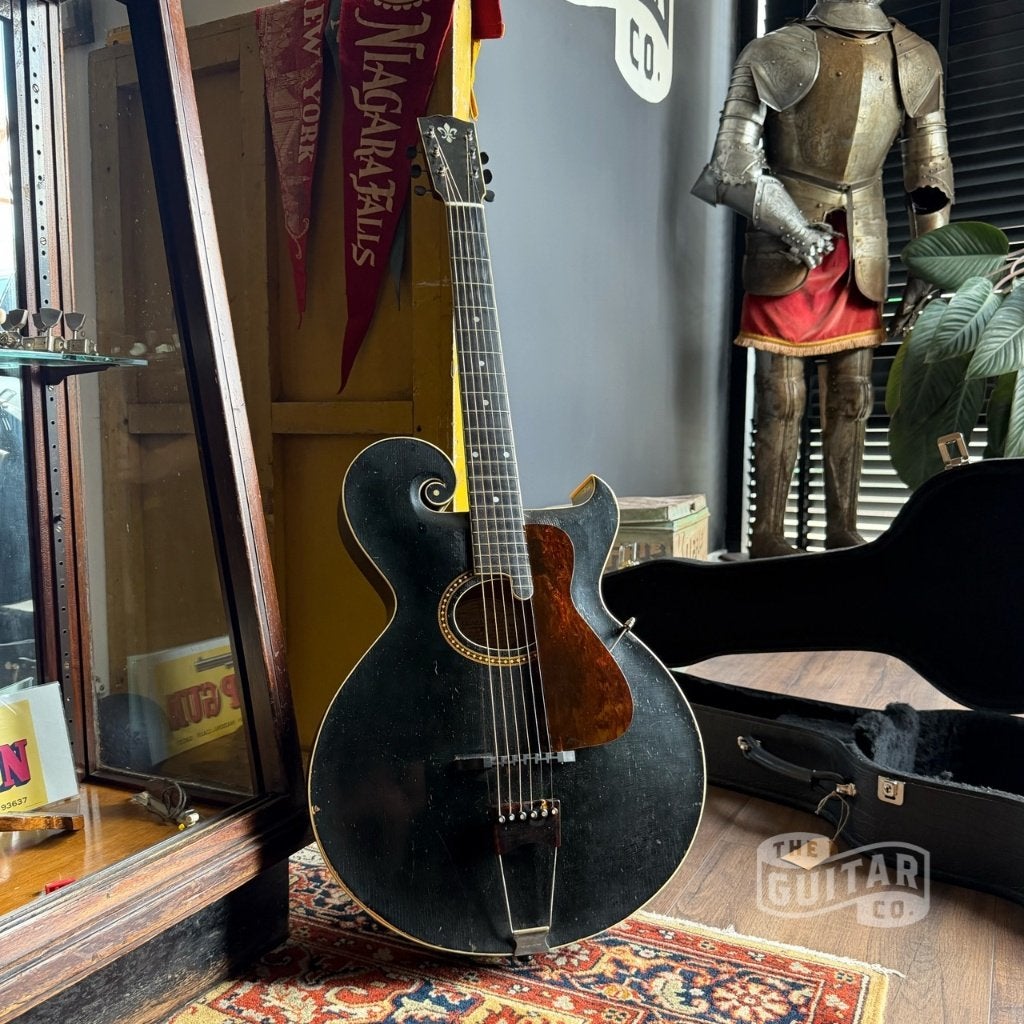 Gibson Style O “Artist Model” 1913, Muziek en Instrumenten, Ophalen of Verzenden, Gebruikt, Western- of Steelstringgitaar, Met koffer