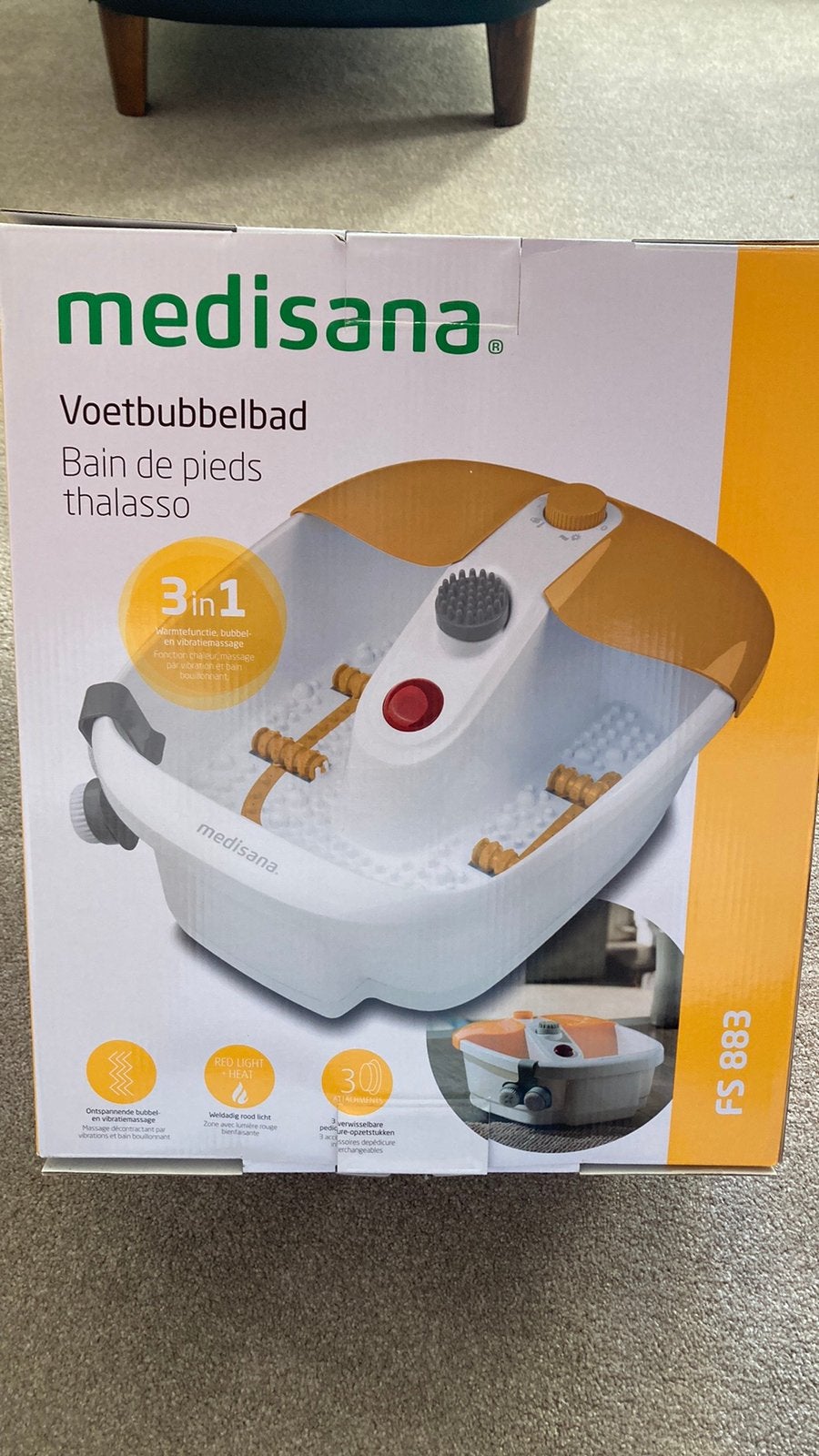 Te koop, Sport en Fitness, Massageproducten, Ophalen of Verzenden, Nieuw, Apparaat