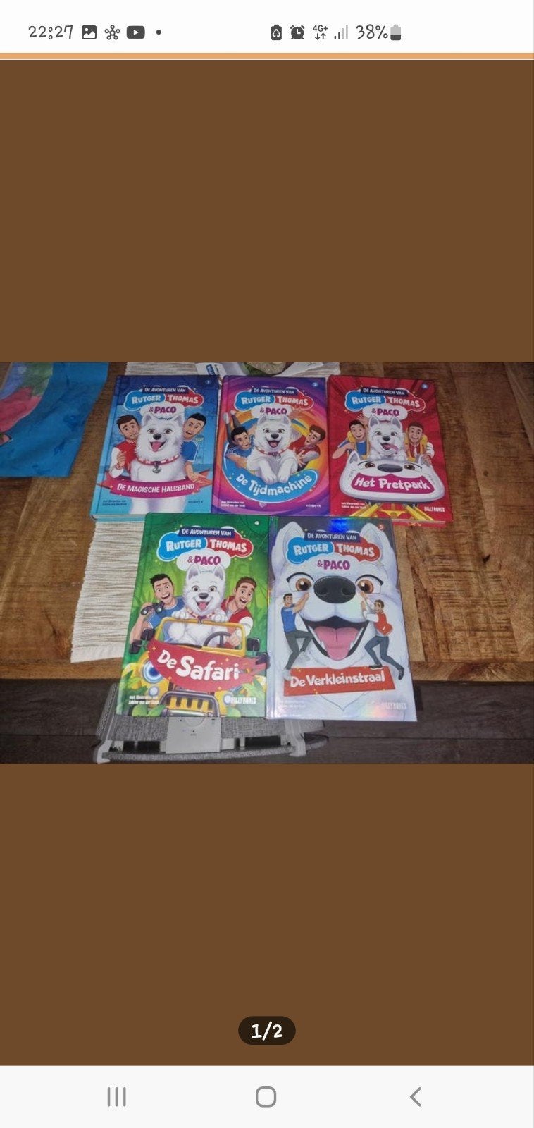 Rutger, Thomas & Paco kompleete boeken set, Boeken, Kinderboeken | Jeugd | onder 10 jaar, Ophalen of Verzenden, Zo goed als nieuw