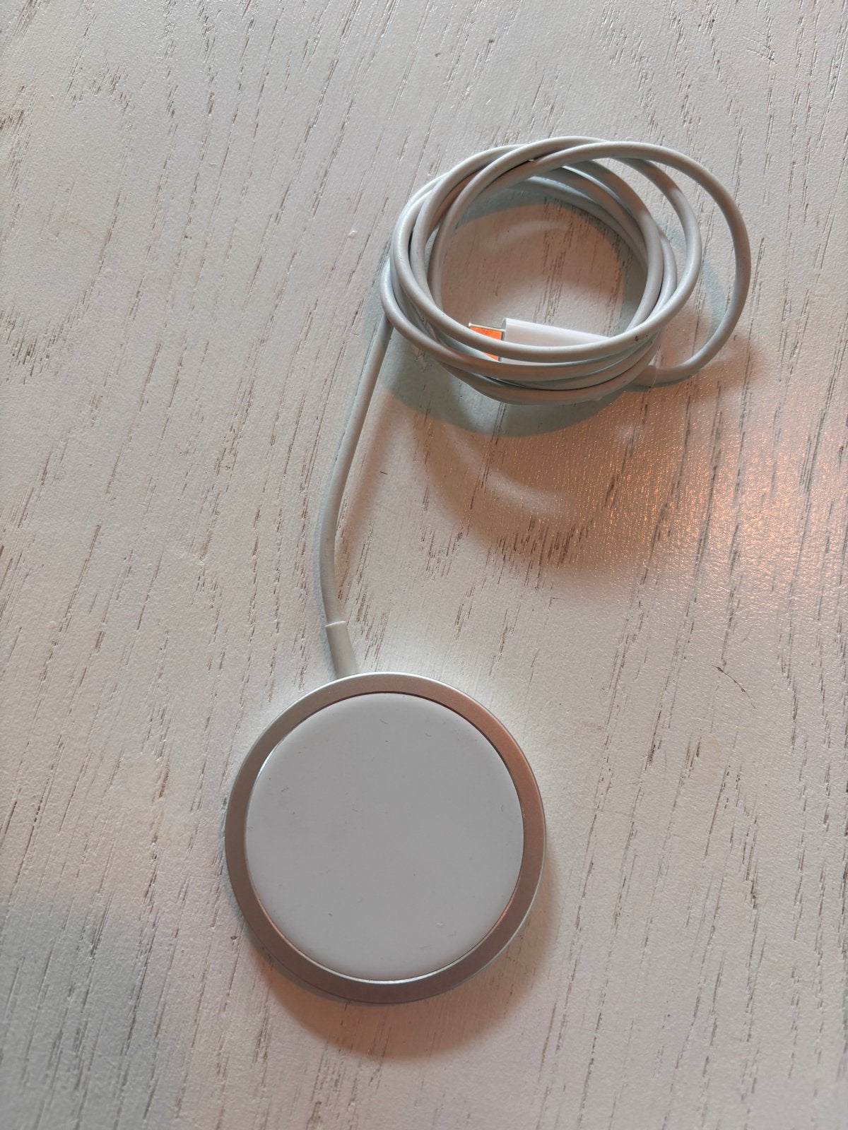 Apple MagSafe Oplader - Draadloos en Snel Opladen, Draadloze oplader, USB-C, Gebruikt, Apple