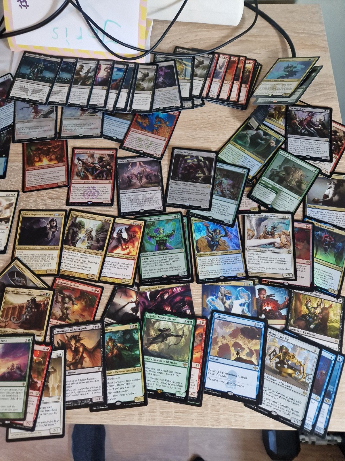 verzameling magic kaarten (zo'n 5000 kaarten), Hobby en Vrije tijd, Verzamelkaartspellen | Magic the Gathering, Ophalen, Meerdere kaarten