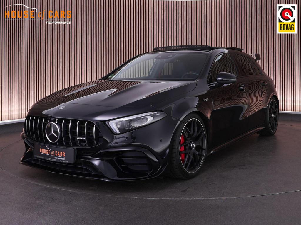 Mercedes-Benz A-Klasse 45S AMG 420pk 4MATIC+ Premium Plus |A, Auto's, Mercedes-Benz, Automaat, Stof, Gebruikt, 4 cilinders