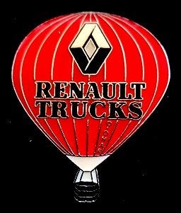 Renault Trucks ballon pin, Verzenden, Nieuw, Transport, Speldje of Pin