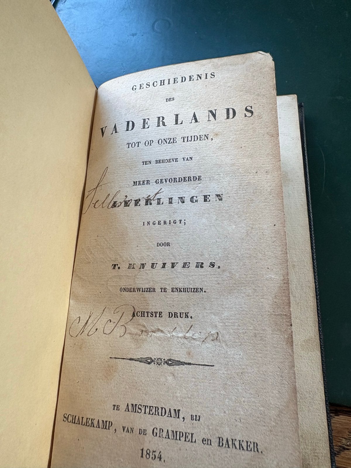 Geschiedenis des Vaderlands - T. Knuivers (1854), Ophalen, 19e eeuw, Gelezen