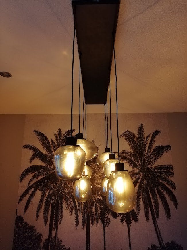 Hanglamp eetkamer zwart