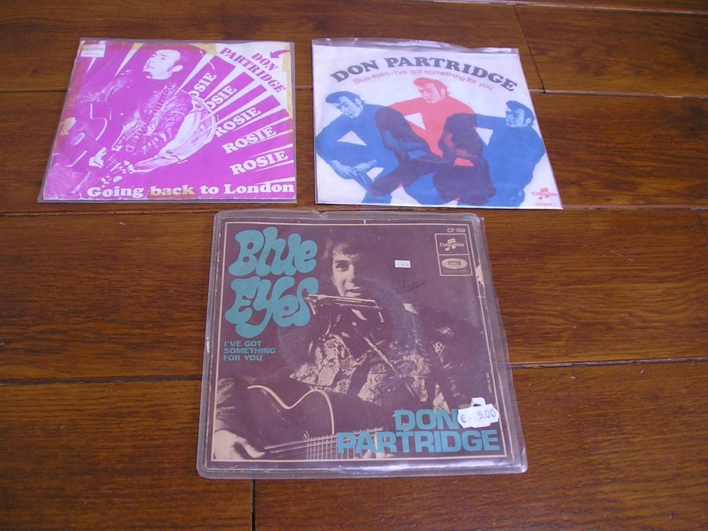 60s don partridge singles, Ophalen of Verzenden, Gebruikt, Pop