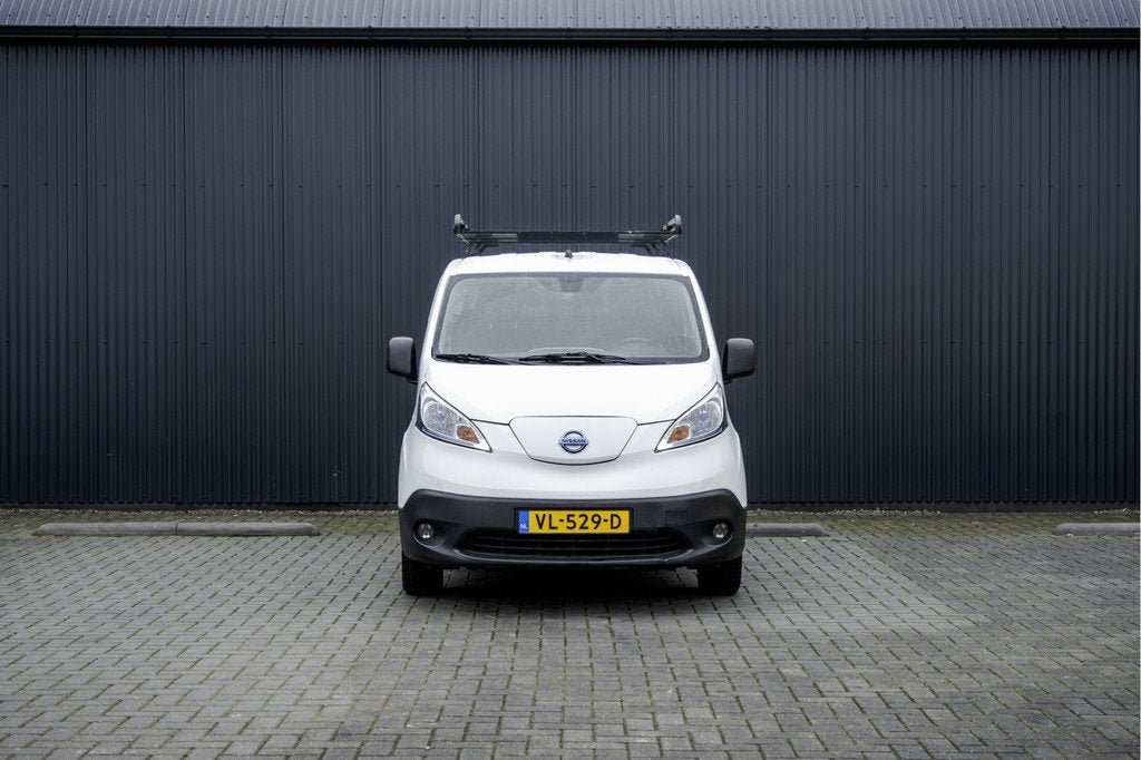 Nissan E-NV200 | Camera | Navi | Stoel/Stuurverw | Cruise |, Stof, Gebruikt, Zwart, Stoelverwarming