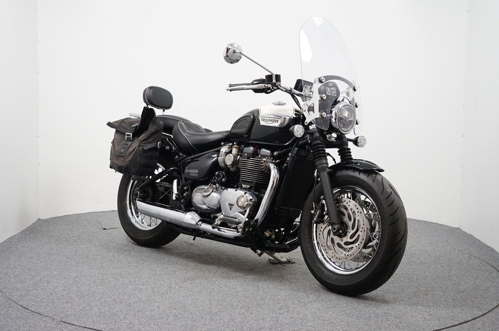 Triumph BONNEVILLE SPEEDMASTER ABS (bj 2018), Motoren, Motoren | Triumph, Cruise Control, Chopper, Bedrijf, Meer dan 35 kW