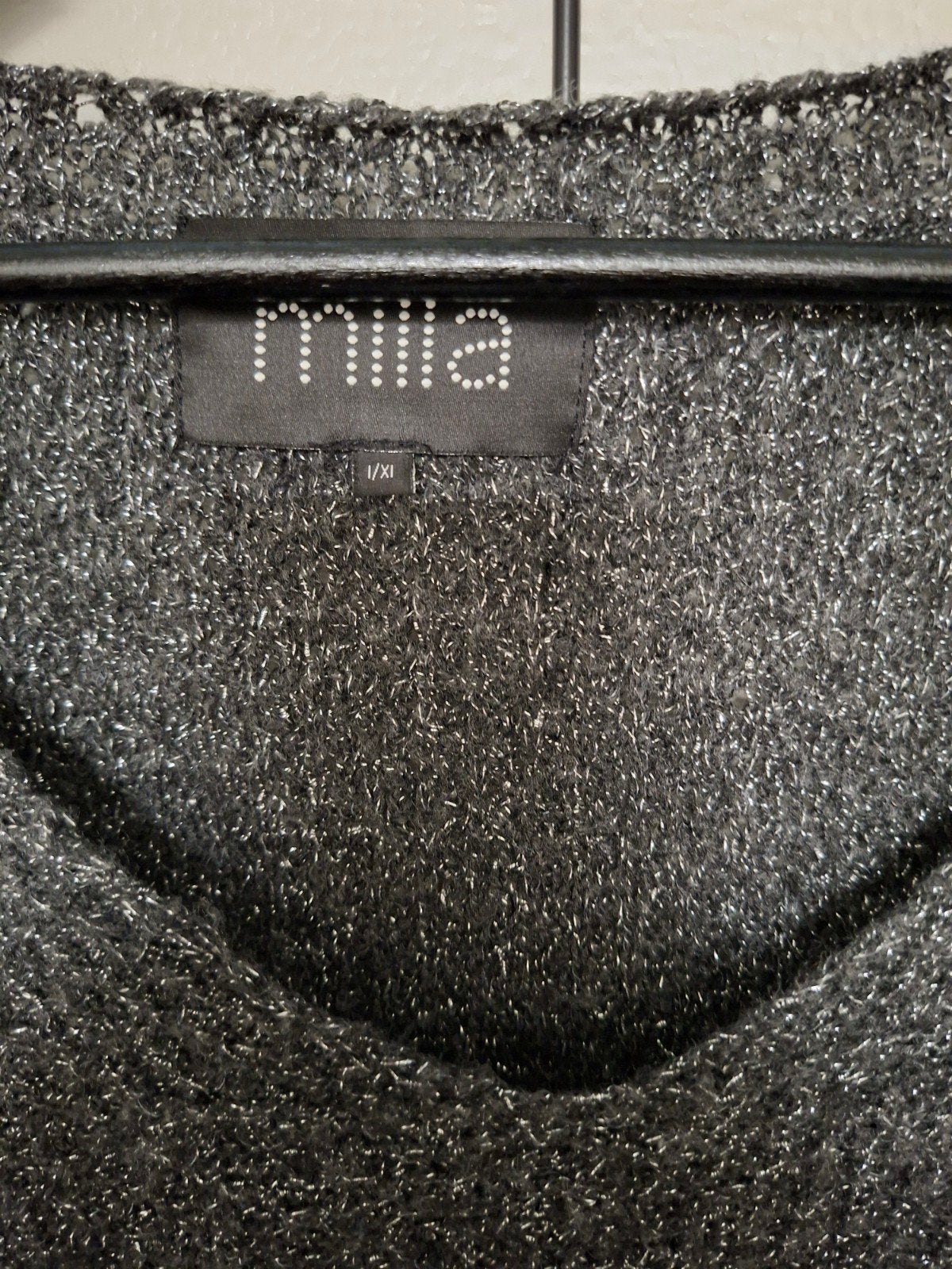 Milla Trui Maat L/XL - Stijlvolle Glittertrui, Maat 46/48 (XL) of groter, Ophalen of Verzenden, Milla, Grijs