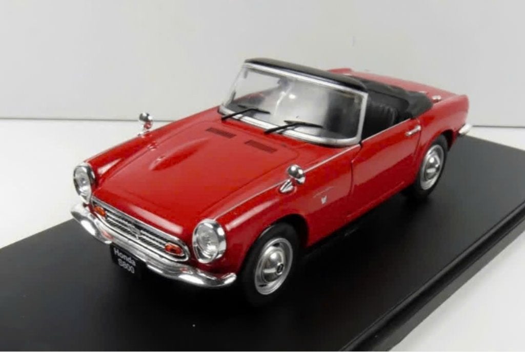 HONDA S800 1966 rood schaal 1/24 Salvat, Hobby en Vrije tijd, Verzenden, Nieuw, Auto, Overige merken