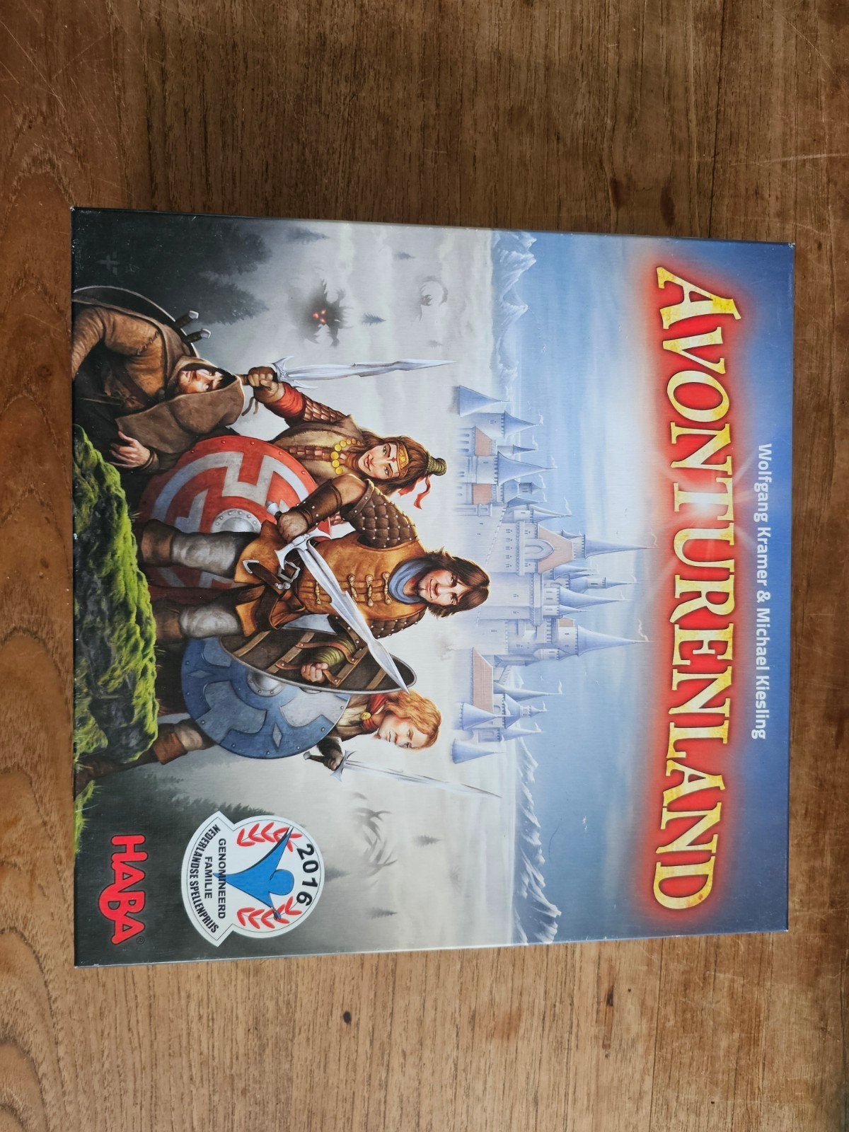 Avonturenland HABA bordspel, Drie of vier spelers, Ophalen of Verzenden, Zo goed als nieuw, HABA