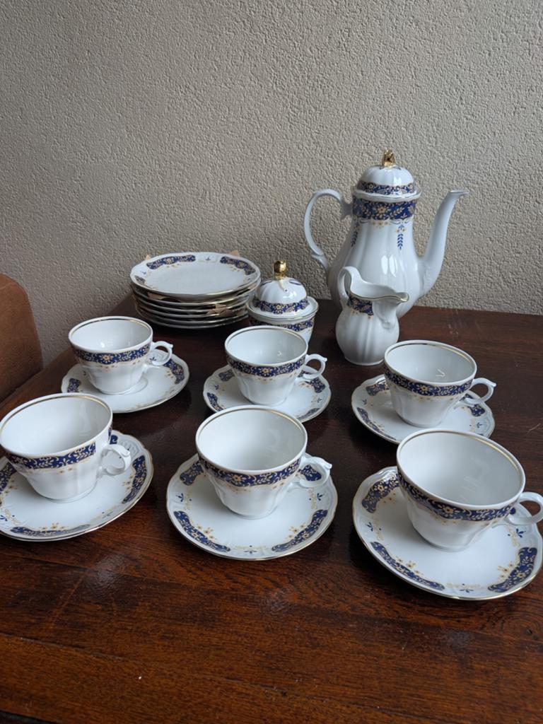 21-delig koffieservies Bavaria Porzellan jeren '60, Ophalen