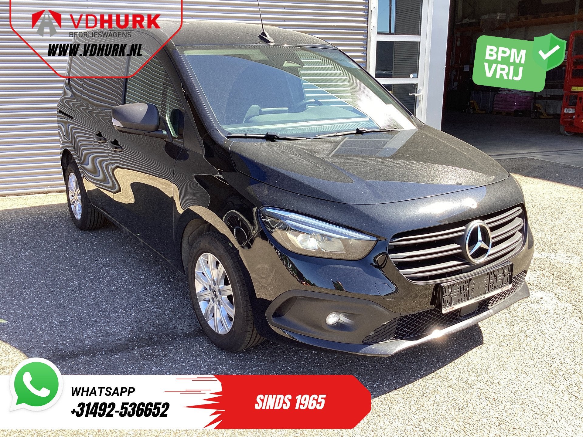 Mercedes-Benz Citan 112 CDI Aut. LED/ Stoelverw/ Keyless/ Ca, Auto's, Stof, Gebruikt, 4 cilinders, 1618 kg