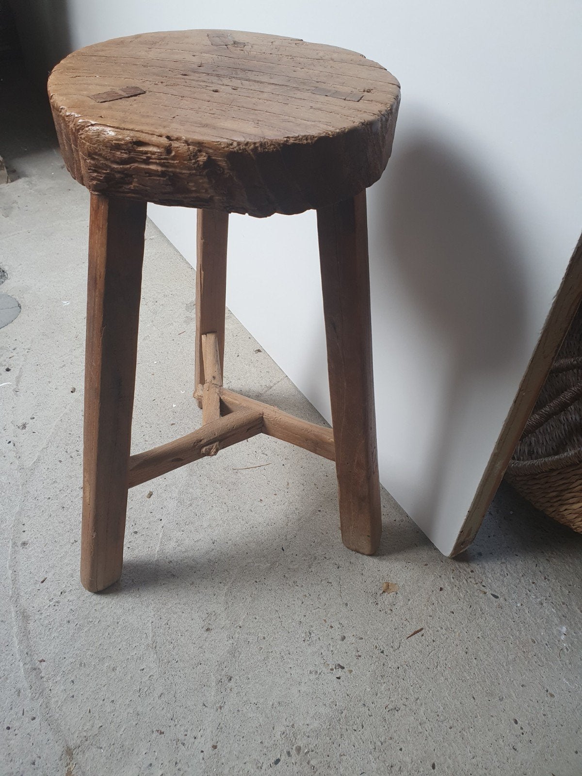 Vintage kruk, Ophalen of Verzenden