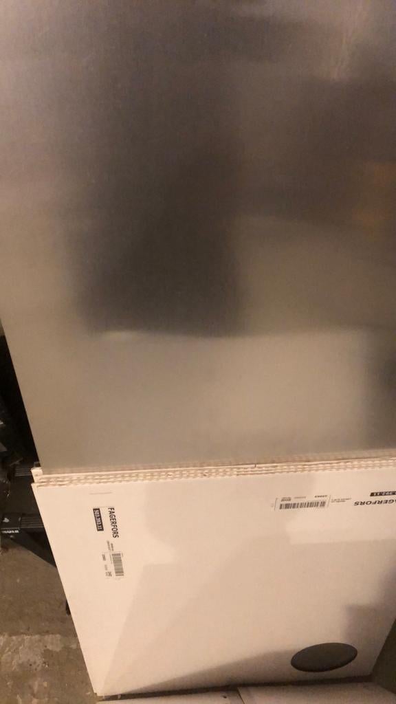Ikea Fagerfors rvs spatwandpanelen, Huis en Inrichting, Keuken | Keukenelementen, Ophalen, Zo goed als nieuw, Minder dan 50 cm