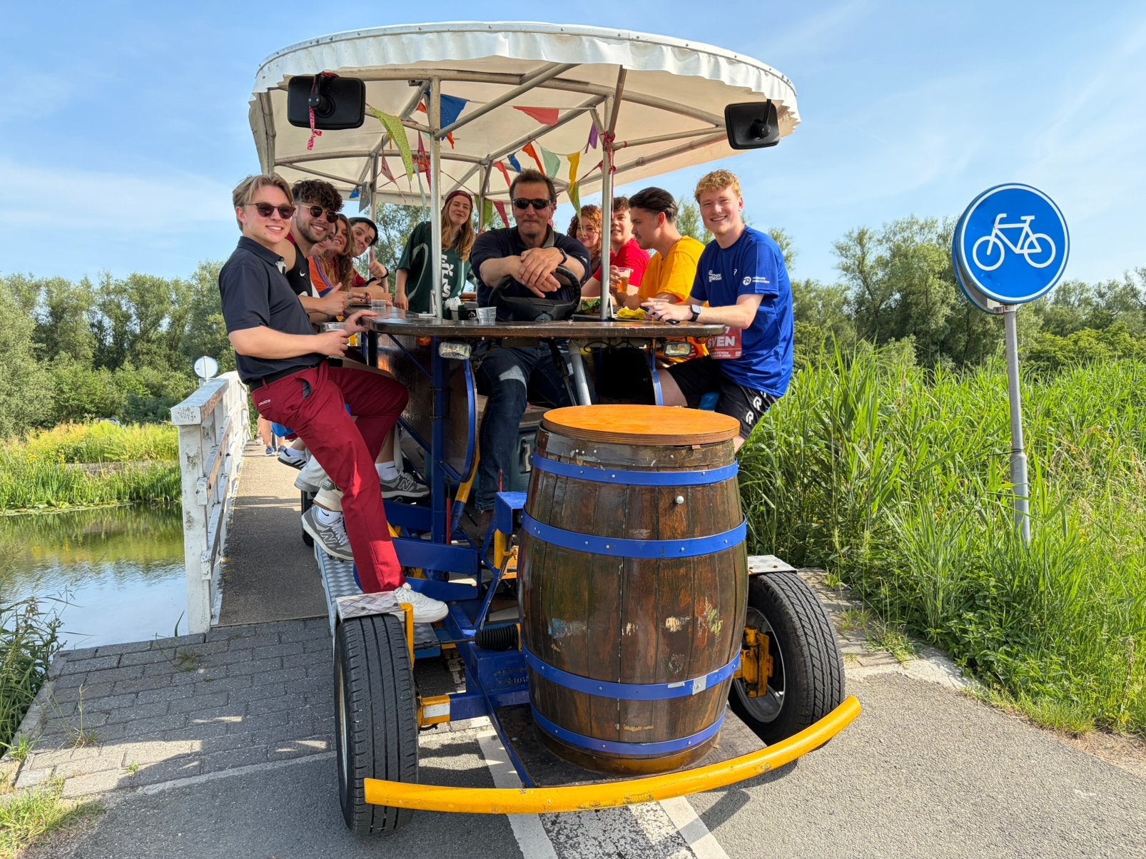 Bierfiets huren op locatie?, Ticket of Toegangskaart