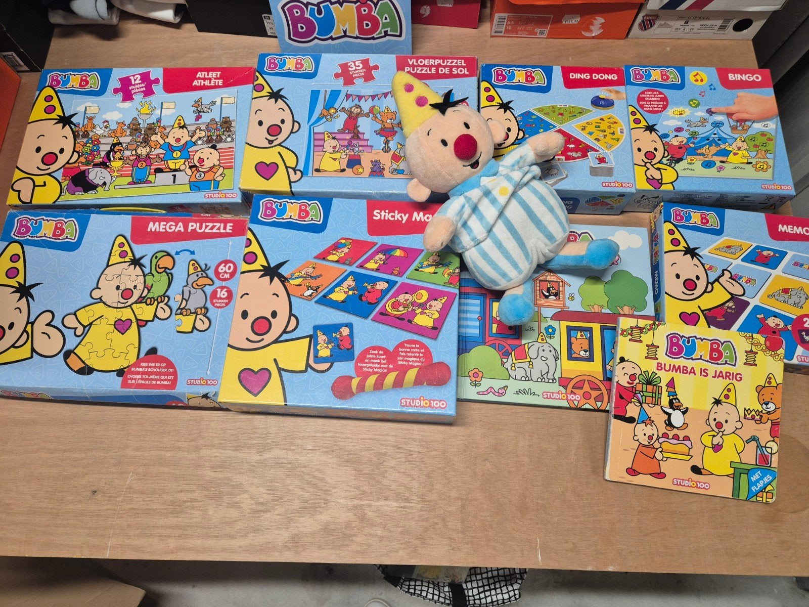 Grote Bumba Speelgoed Collectie: Puzzels, Spelletjes & Boek, Ophalen of Verzenden
