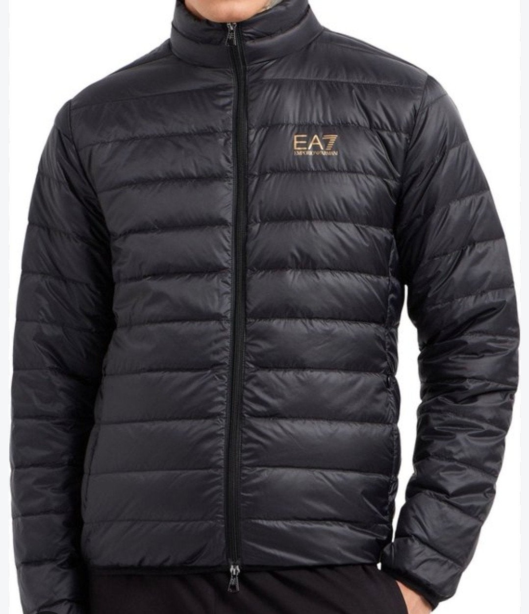 EA7 Emporio Armani donsjack - Zwart, Kleding | Heren, EA7 Emporio Armani, Maat 48/50 (M), Zwart, Ophalen of Verzenden