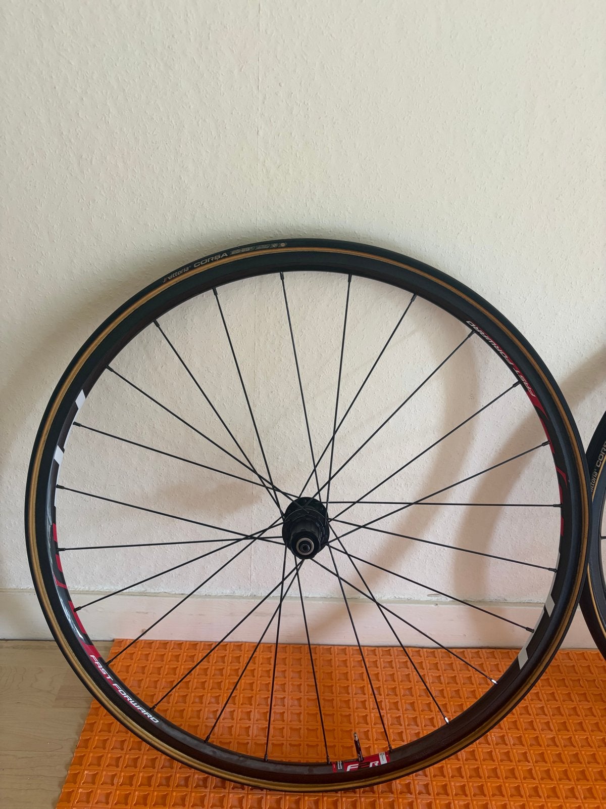 FFWD Full Carbon Klimwielset (Tubular)| velgrem | zgan, Fietsen en Brommers, Fietsonderdelen, Wiel, Gebruikt, Ophalen of Verzenden