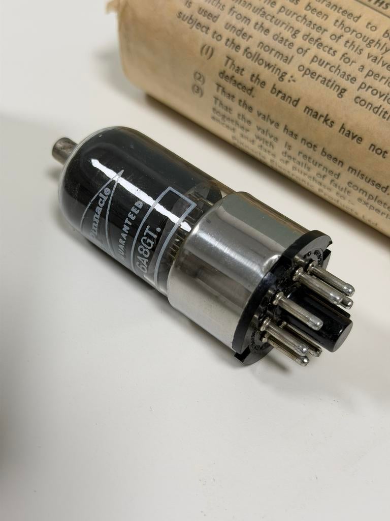 Pinnacle 6A8GT Elektronenbuis NOS Nieuw Vintage radiobuis, Ophalen of Verzenden, H, H, H