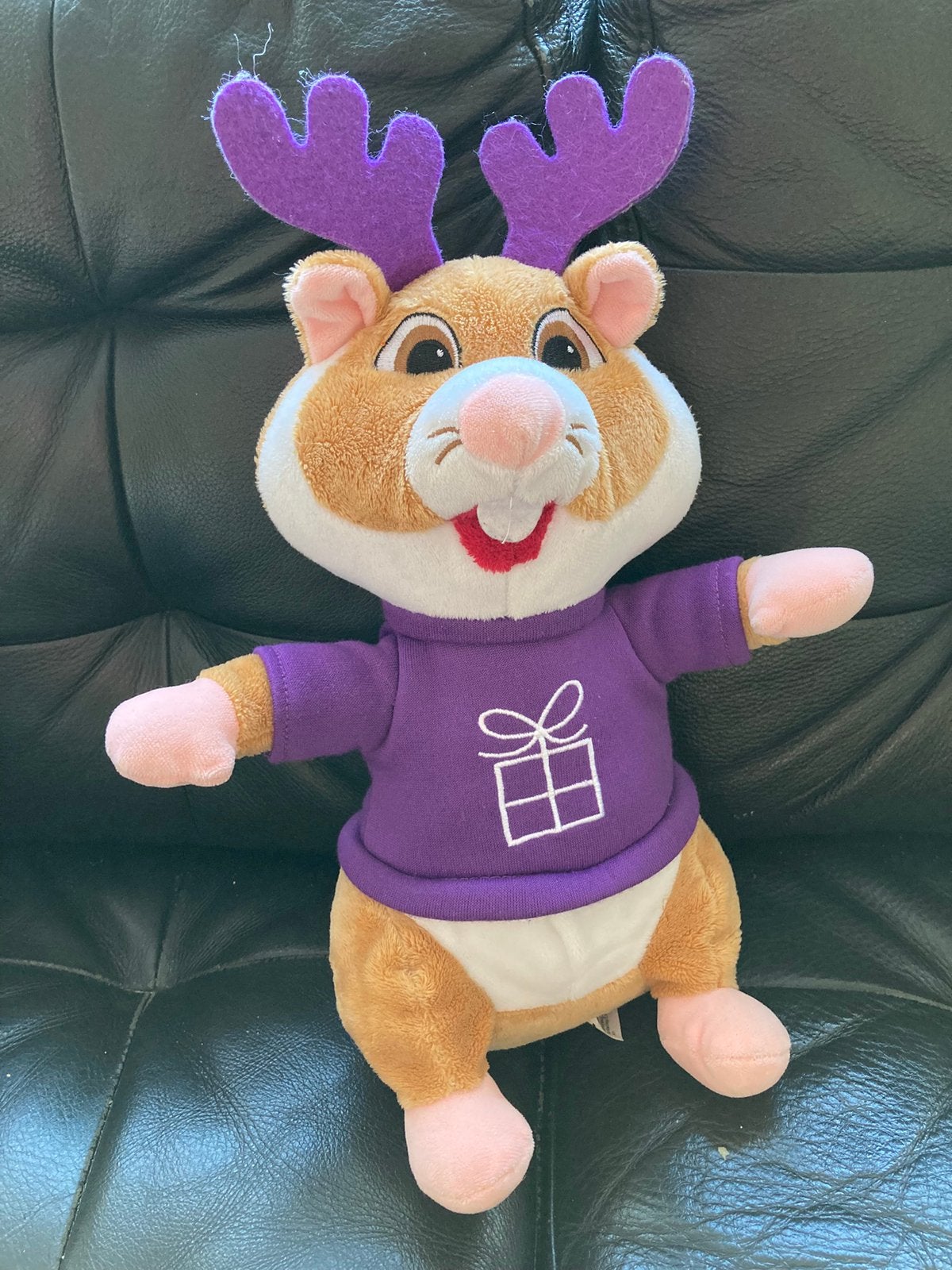 Ah hamster met rendieroren, Ophalen of Verzenden, Zo goed als nieuw, Overige typen