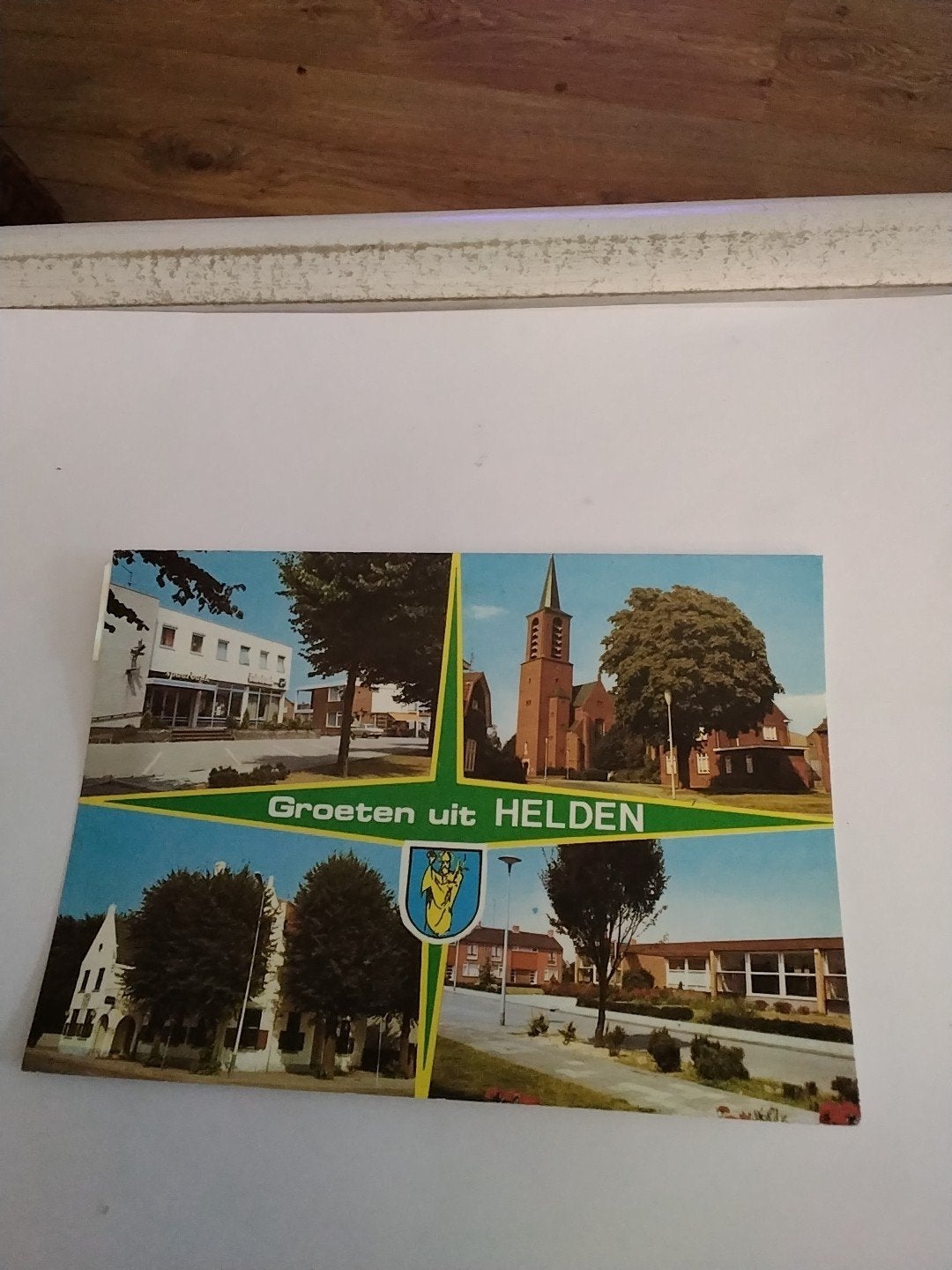 Oude ansichtkaart Groeten uit Helden (Limburg), Ophalen of Verzenden, 1960 tot 1980, Gelopen, Limburg