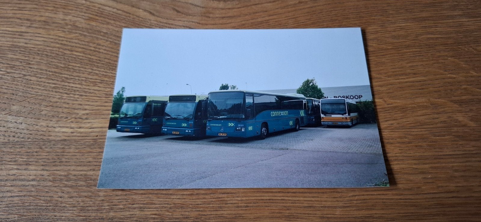 Bus foto Connexxion 2899 - Boskoop, Ophalen of Verzenden, Zo goed als nieuw, Bus of Metro, Overige typen