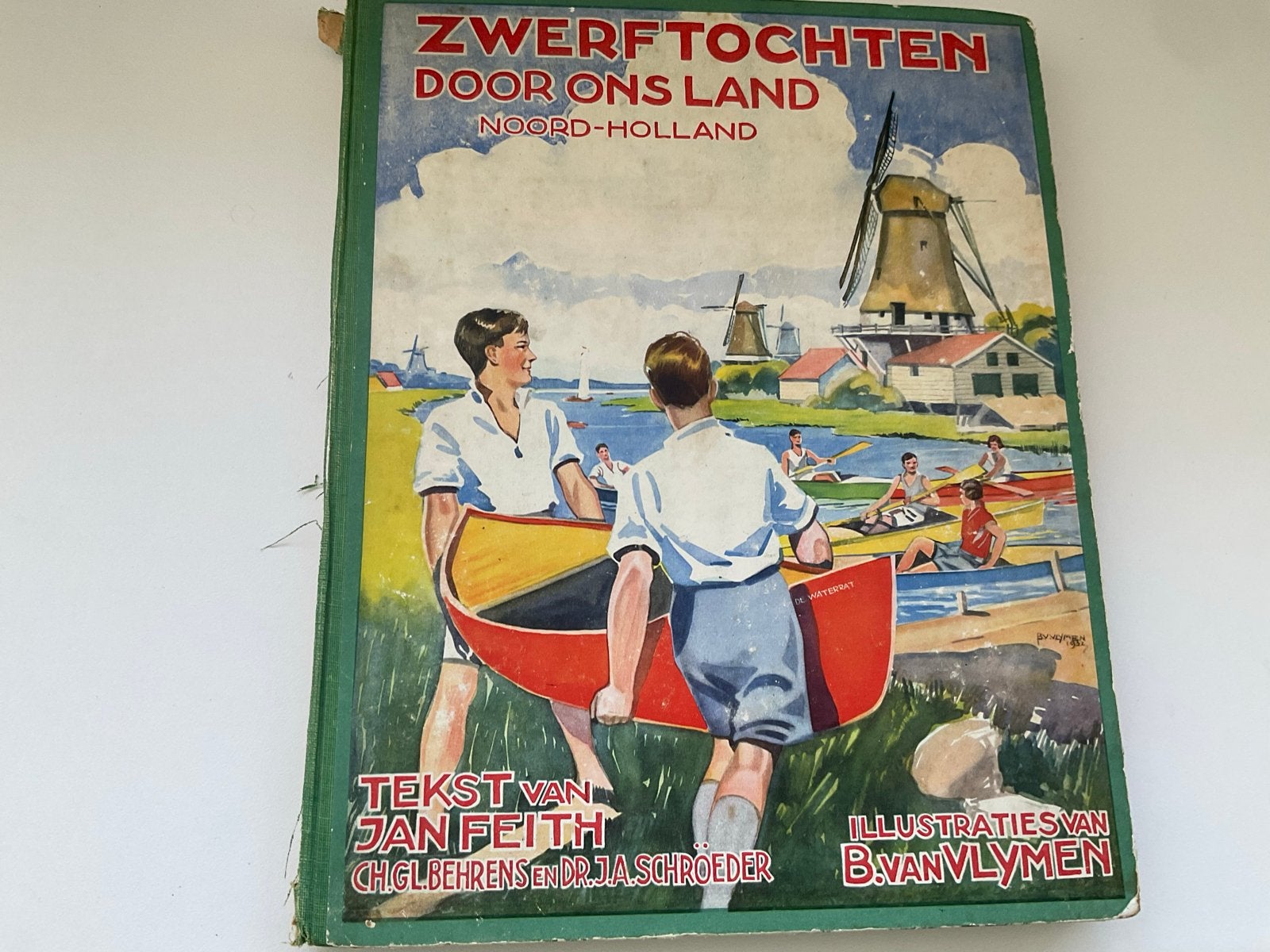 Zwerftochten door ons land: Zuid-Holland en Noord-Holland, Ophalen of Verzenden, Reisgids of -boek, Benelux, Gelezen