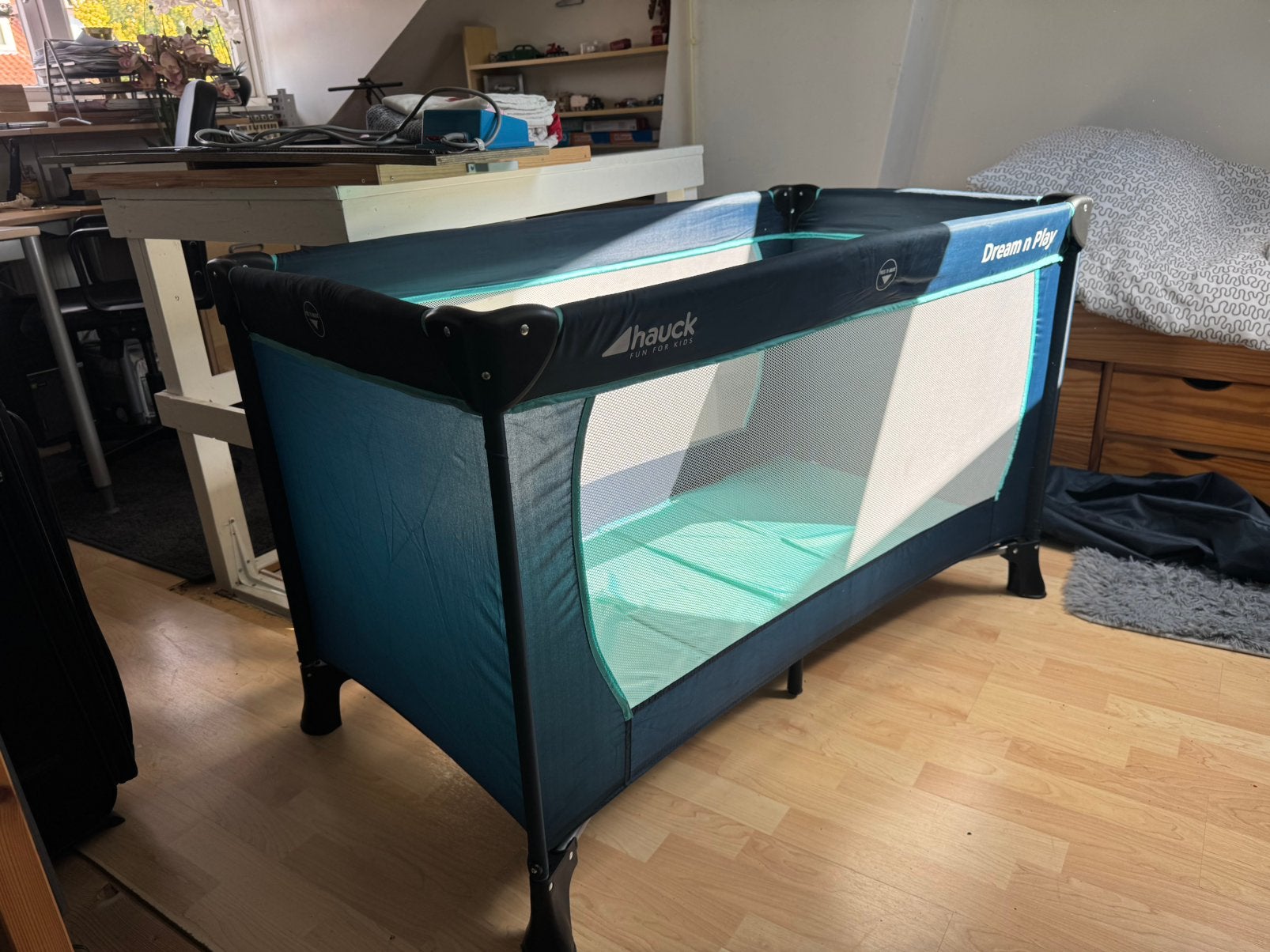 Kinder reisbed, Ophalen, Zo goed als nieuw, Minder dan 140 cm, Minder dan 70 cm