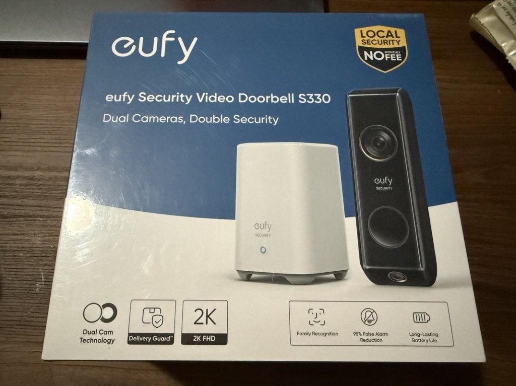 Eufy Video Doorbell S330 met Homebase 2, Huis en Inrichting, Deurbellen, Ophalen of Verzenden, Bewegingsdetectiesensor, Nieuw