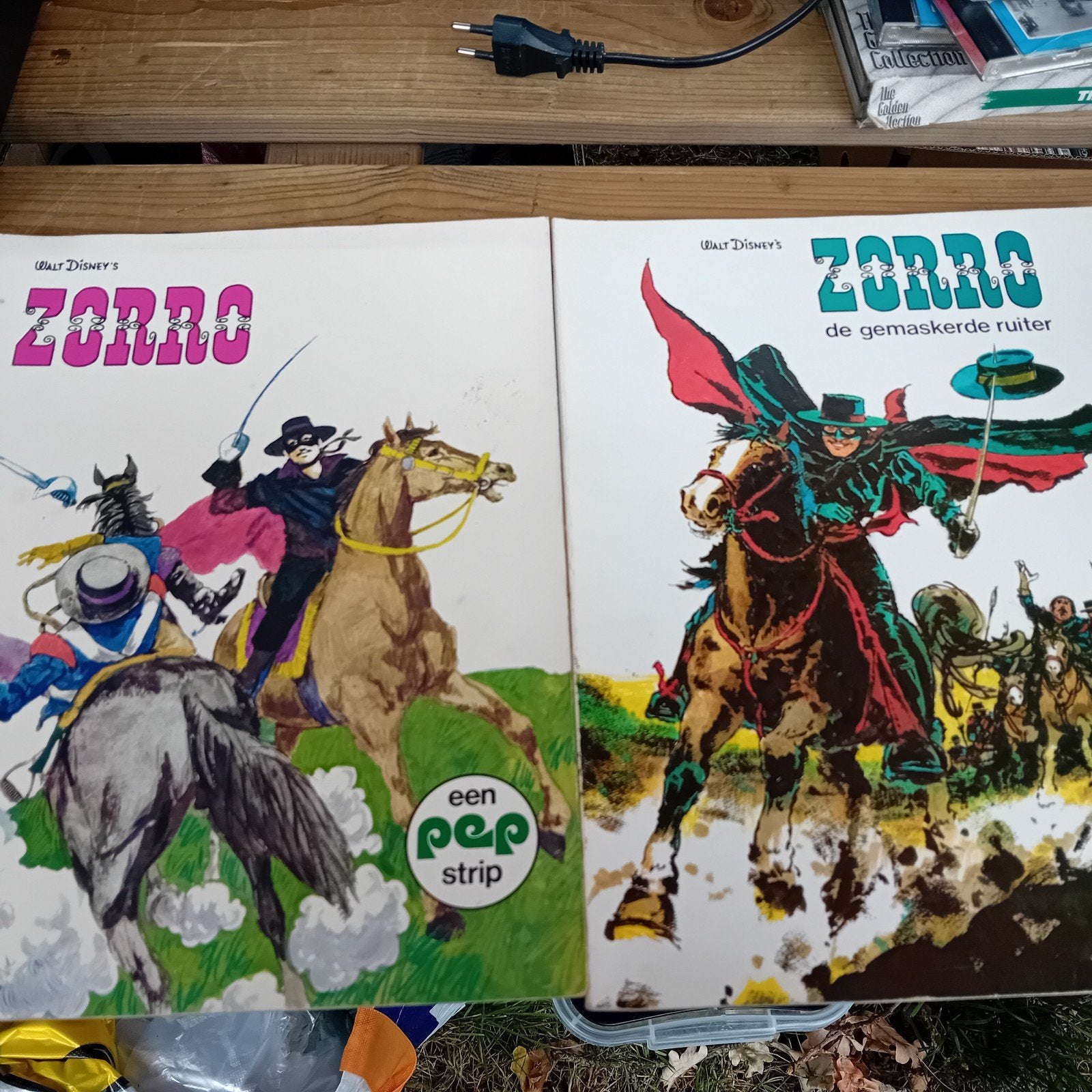 Walt Disney's Zorro stripboeken - De gemaskerde ruiter, Ophalen of Verzenden