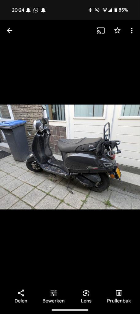 GTS Toscana Scooter 2021, Fietsen en Brommers, Scooters | Overige merken, Ophalen, Gebruikt, Benzine