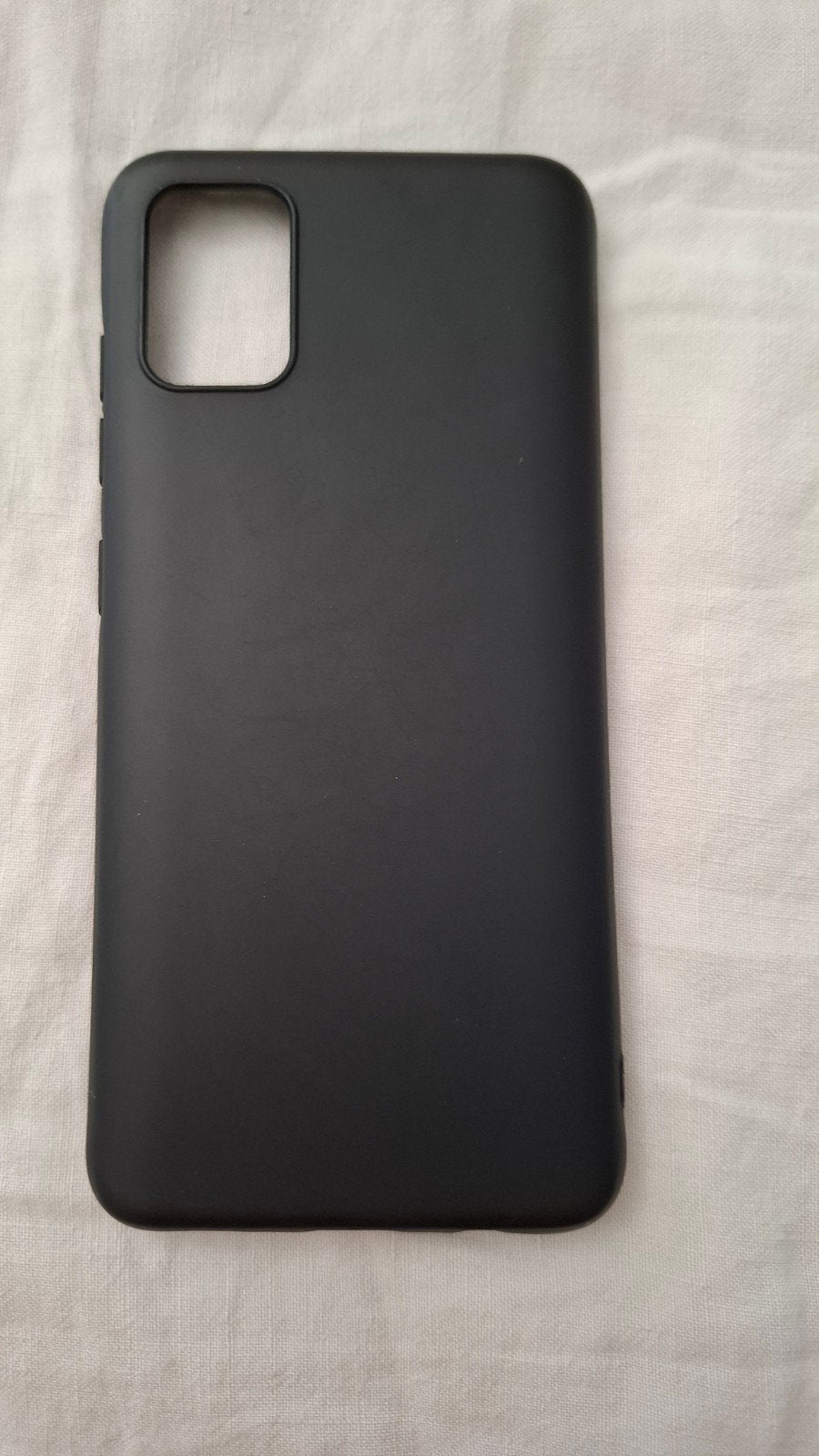 Zwart telefoonhoesje voor Samsung A51, Ophalen of Verzenden, Zo goed als nieuw, Overige modellen, Hoesje of Tasje