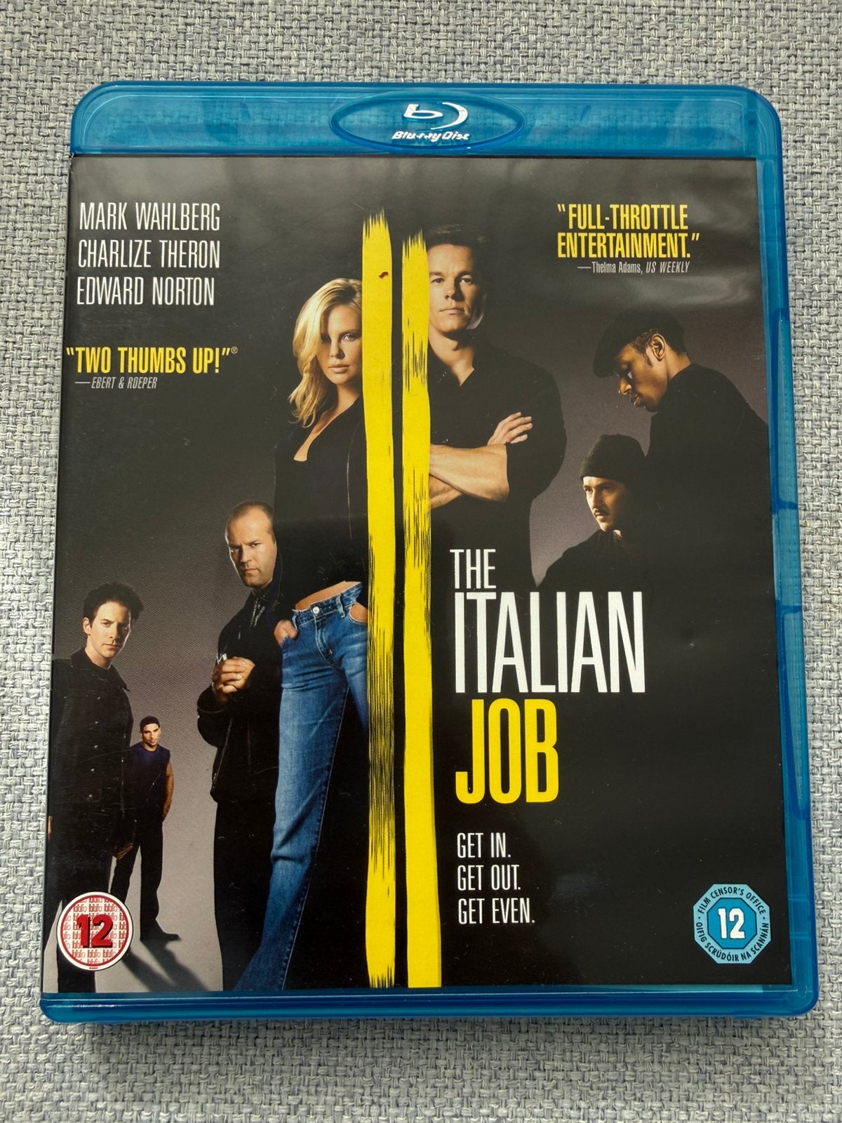 Blu Ray The Italian Job met Mark Wahlberg, Engels, Film, Actie, Engels