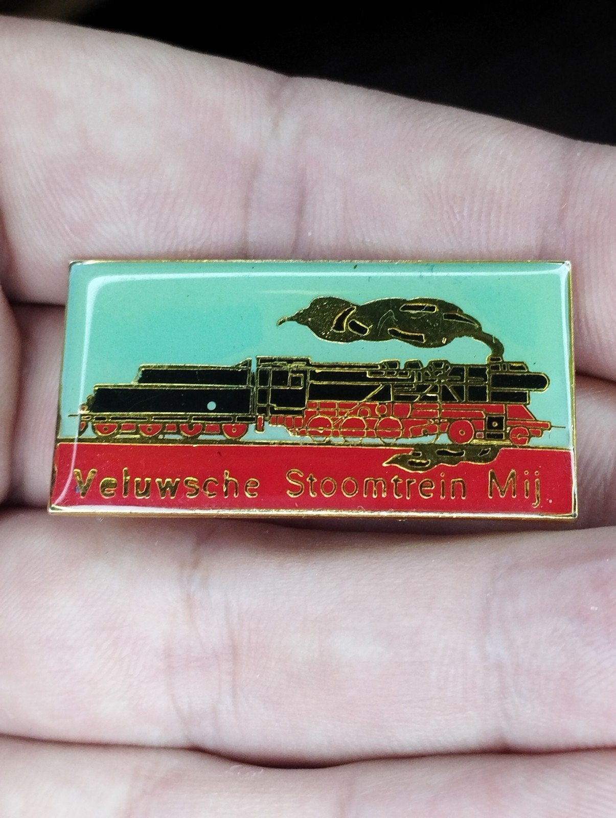 VSM Speldje - Veluwsche Stoomtrein Maatschappij Pin, Ophalen of Verzenden, Gebruikt