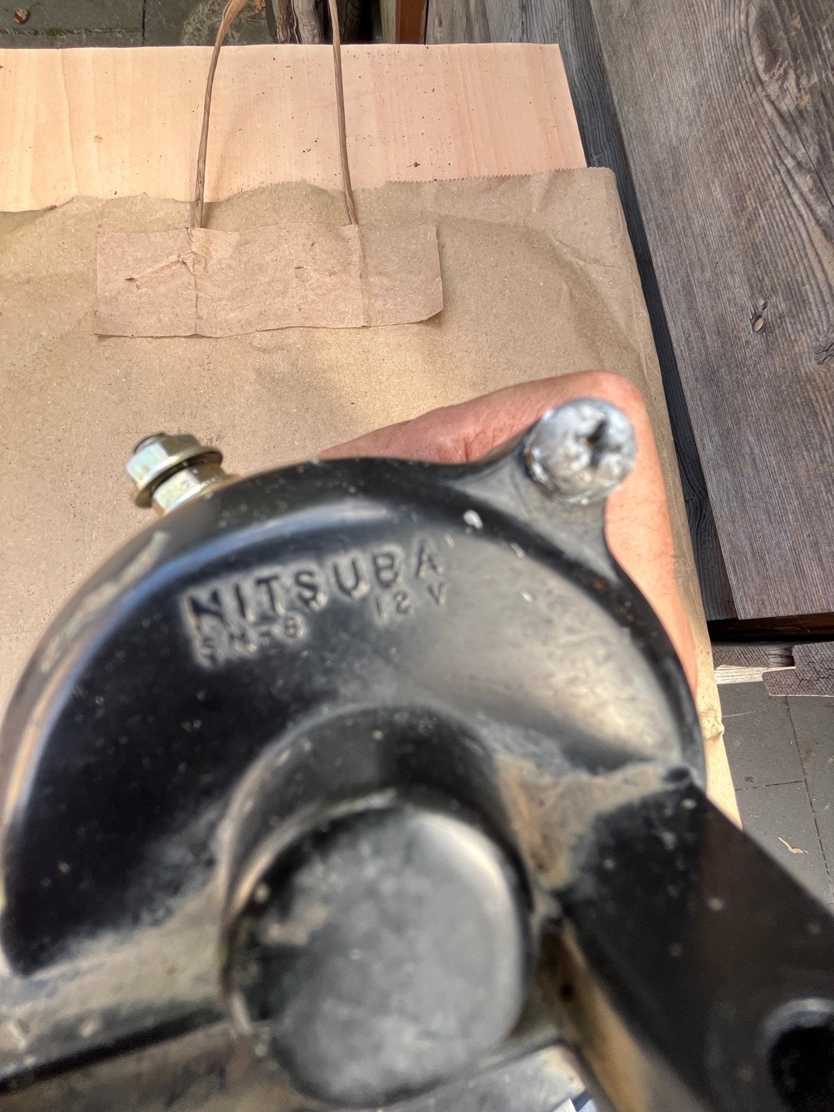 Mitsuba 12V Startmotor honda magna v30, Ophalen of Verzenden