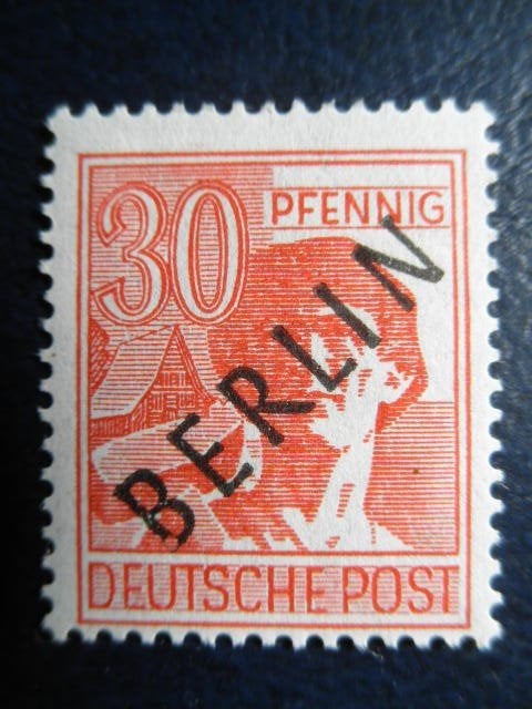 Postzegels Duitsland Berlijn 1948 nr. 11V - cw. 500,00 (*)., Ophalen of Verzenden, BRD