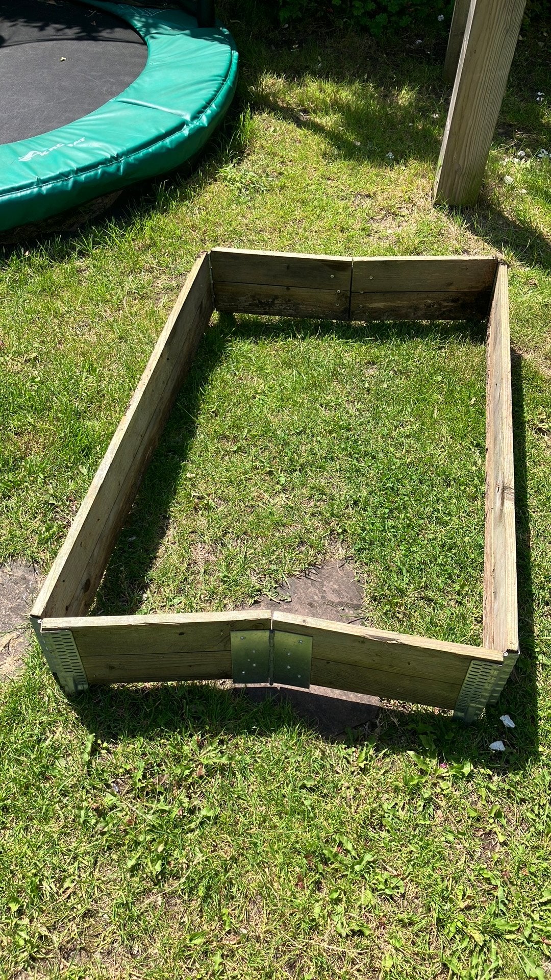 Moestuinbak, Tuin en Terras, Bloembakken en Plantenbakken, Ophalen, Gebruikt, Hout, Minder dan 30 cm