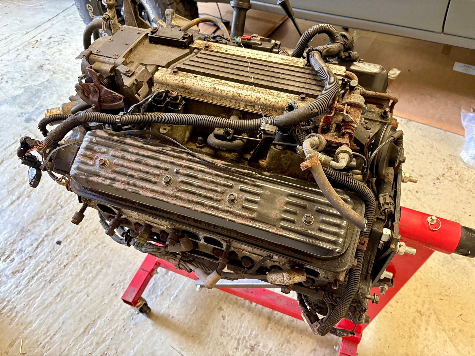 Chevrolet LT1 motorblok en 4L60 automatische transmissie, Ophalen, Chevrolet