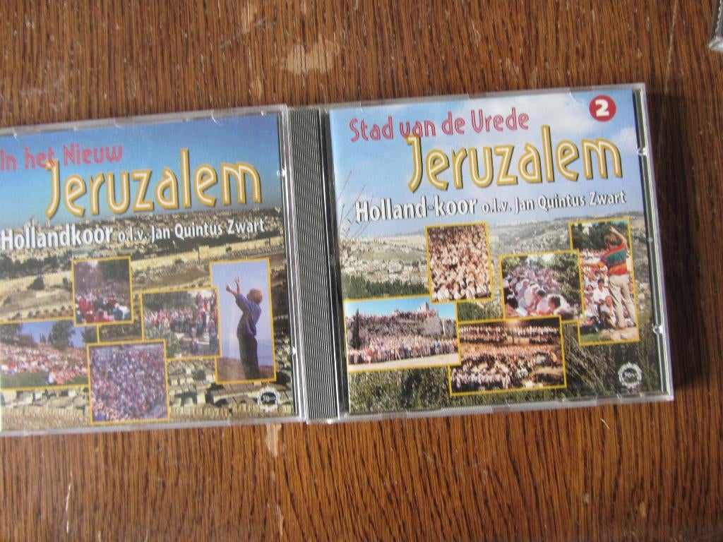 CD's Jeruzalem  Holland koor 2stuks, Ophalen of Verzenden, Zo goed als nieuw