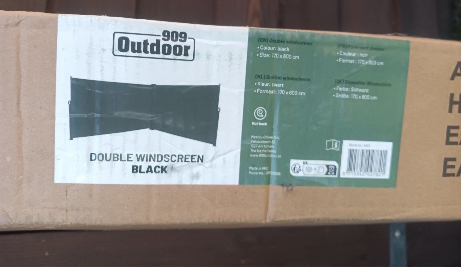 3 x nieuwe windschermen 
160x60, Ophalen, Nieuw