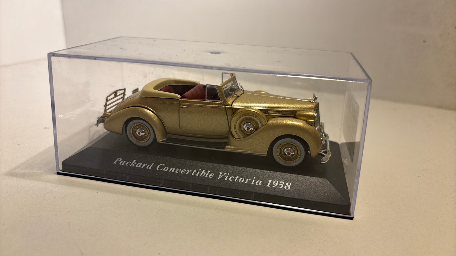 Packard convertible victoria 1938 altaya 1.43, Overige merken, Auto, Ophalen of Verzenden, A