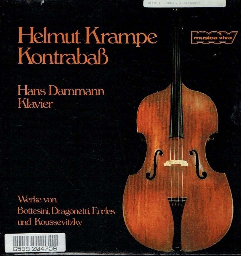 Helmut Krampe, Kontrabass - Hans Dammann, Klavier, Cd's en Dvd's, Vinyl | Klassiek, Zo goed als nieuw, Classicisme, Kamermuziek