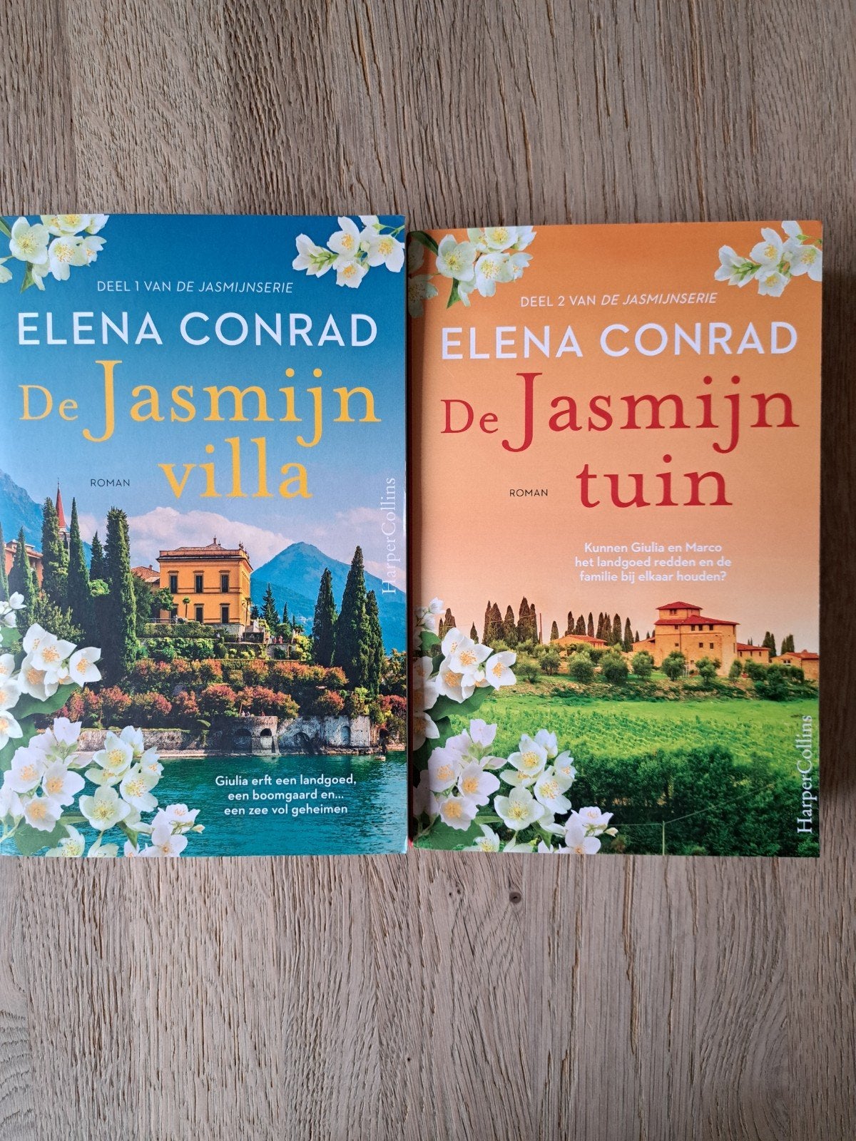De Jasmijn Villa & De Jasmijn Tuin - Elena Conrad, Ophalen of Verzenden, Zo goed als nieuw, Elena Conrad, Nederland