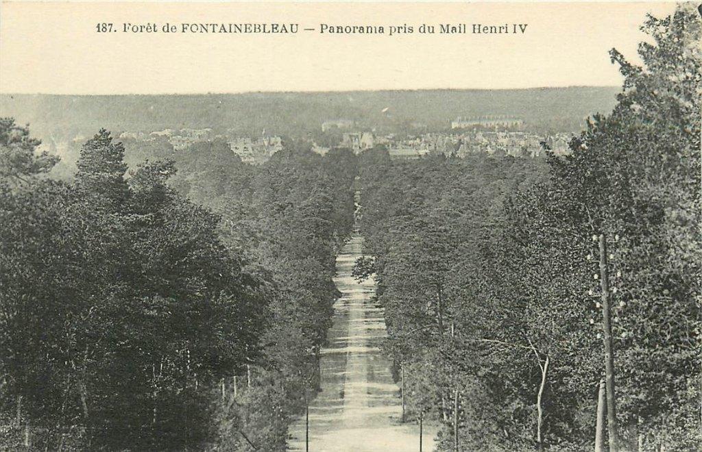 701-495-001 Fontainebleau Foret, Verzenden, Voor 1920, Frankrijk