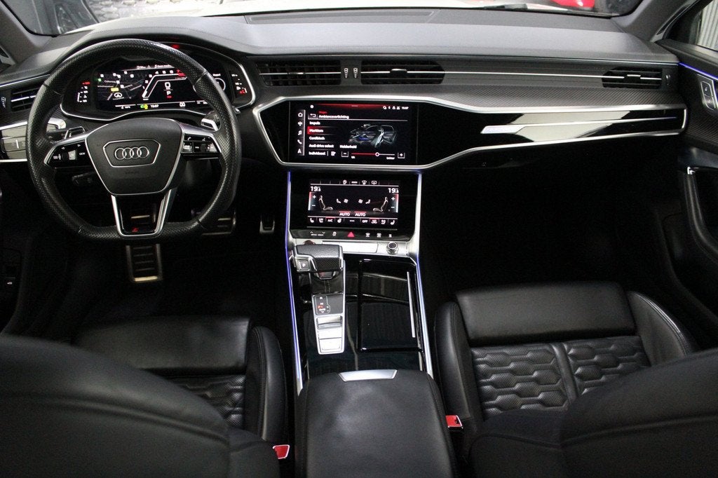 Audi A6 Avant RS 6 TFSI quattro | Panoramadak | Softclose |, Auto's, Audi, Automaat, Gebruikt, Lichtsensor, 600 pk
