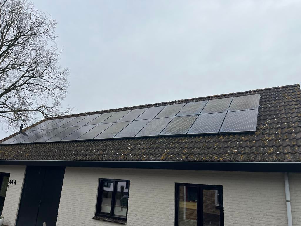 26 zonnepanelen, Ophalen, Gebruikt