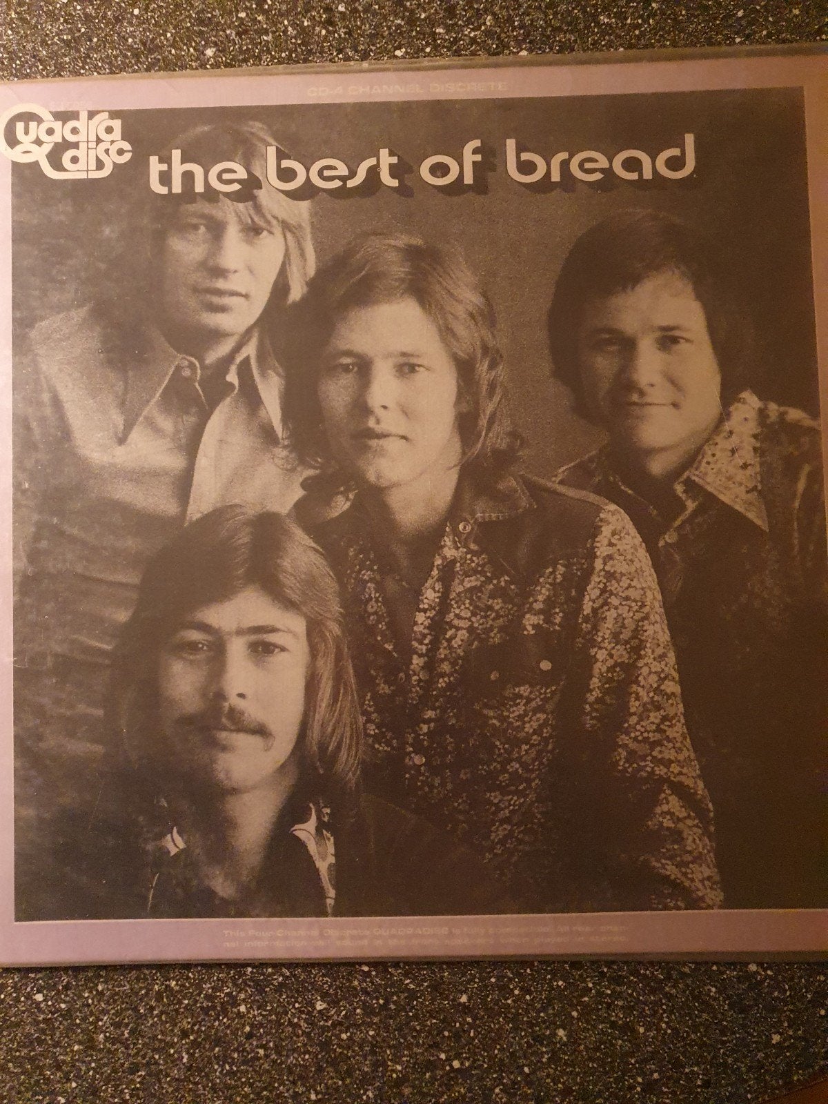 The Best of Bread - Quadradisc LP (1973), Cd's en Dvd's, Vinyl | Pop, Gebruikt, Originele persing, Ophalen of Verzenden, 1970 - 1979
