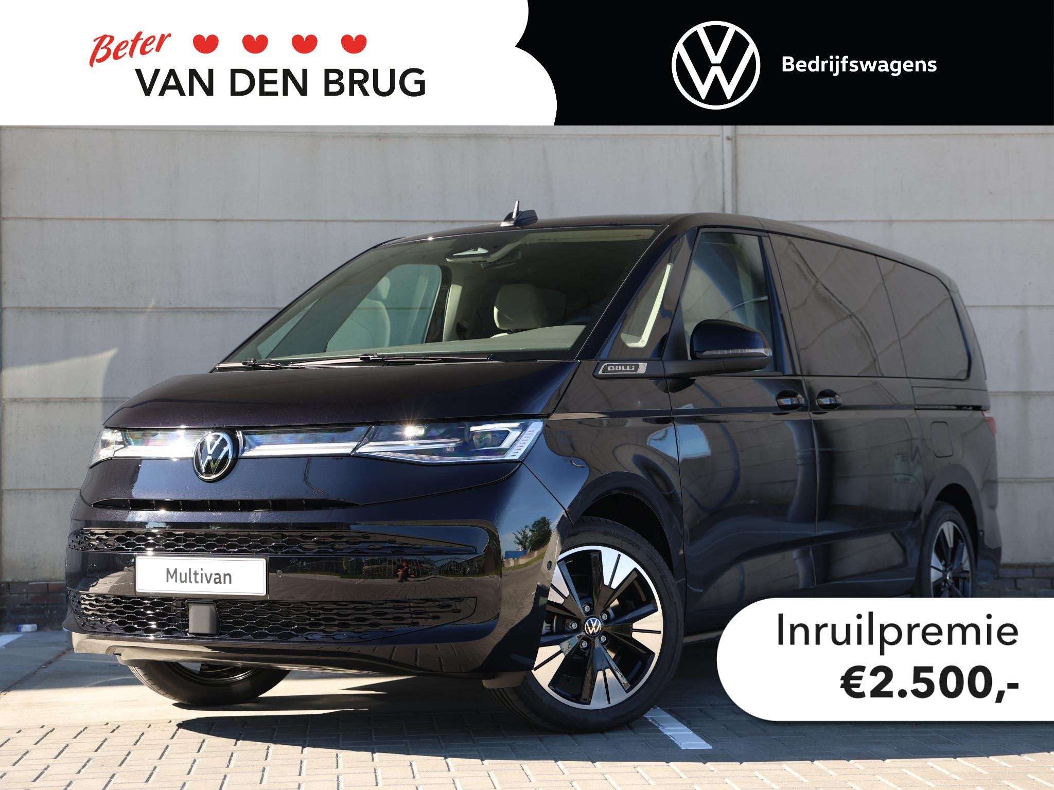 Volkswagen Multivan Bulli Edition L2 1.5 eHybrid EU6 180 kW, Automaat, Stof, 1498 cc, Euro 6